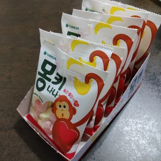 폭신 쫄깃 식감 로맨스, 몽키나나 젤리 8봉지 — 5점을 준 리뷰어가 2021년 3월 올린 사용 사진