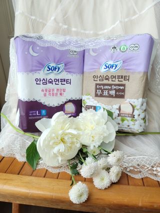 LG유니참 쏘피SOFY [SOFY] 안심숙면팬티/무표백속커버 — 5점을 준 리뷰어가 2021년 4월 올린 사용 사진