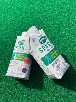 셀렉스스포츠 셀렉스 스포츠 웨이 프로틴 복숭아_ 330ml x 12팩 — 5점을 준 리뷰어가 2021년 8월 올린 사용 사진