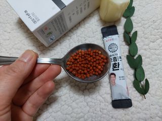 푸름웰니스 부아메라 프로폴리스 도라지 호흡편환 20포 — 5점을 준 리뷰어가 2022년 2월 올린 사용 사진