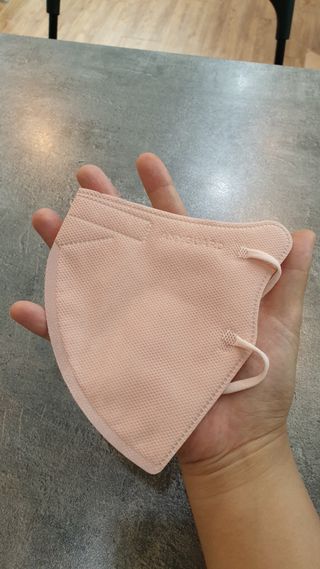 [애니가드] 셋업 메베마스크라이트  (대형 4컬러 + 중형 4컬러) — 3점을 준 리뷰어가 2022년 7월 올린 사용 사진