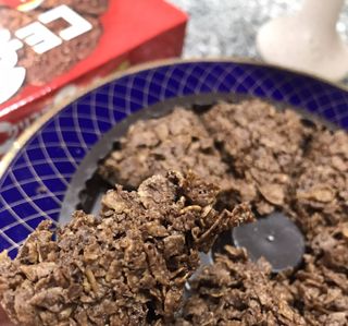 NISSIN 닛신 크리스피 초코 — 5점을 준 리뷰어가 2022년 11월 올린 사용 사진