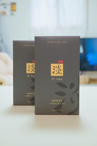 담소은 자극없는 무알콜 휴대용 한방가글 스틱 가글담 — 5점을 준 리뷰어가 2022년 9월 올린 사용 사진