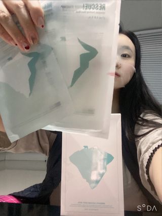 에이스노 레스큐 이미디에이트 수딩 시트마스크 — 4점을 준 리뷰어가 2021년 12월 올린 사용 사진