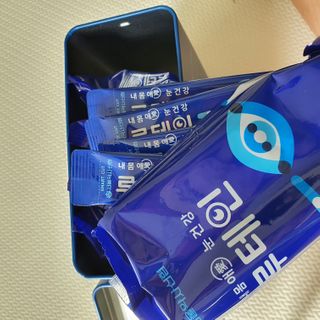 서울약사신협_내몸애눈건강루테인_2g x 50포 — 4.5점을 준 리뷰어가 2021년 1월 올린 사용 사진