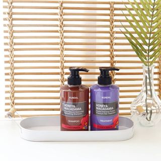 쿤달 [KUNDAL 공식] 프리미엄 헤어 케어 스페셜 세트 샴푸 500ml &amp; 트리트먼트 500ml — 5점을 준 리뷰어가 2021년 3월 올린 사용 사진