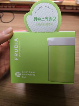 [후르디아] 약산성  모공 필링 패드(70매) — 5점을 준 리뷰어가 2022년 4월 올린 사용 사진