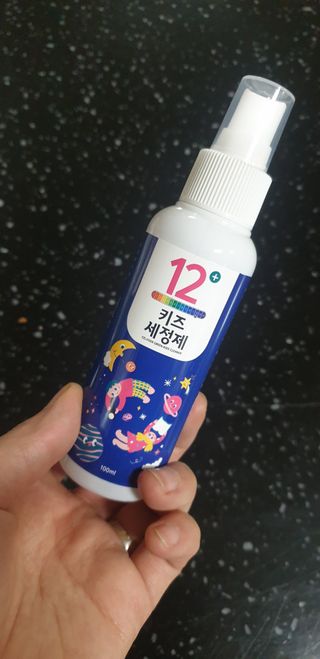 셀바이져 항균 스프레이 핸드워시 + 키즈세정제 SET — 5점을 준 리뷰어가 2021년 1월 올린 사용 사진