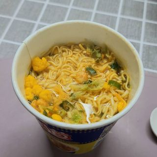 NISSIN 닛신 컵누들  4종 - 씨푸드오리지날, 씨푸드 스파이시, 씨푸드 커리, 씨푸드 XO소스 — 5점을 준 리뷰어가 2021년 12월 올린 사용 사진