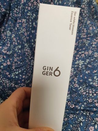 GINGER6 라이크 화이트 블라썸 에센스 토너 — 5점을 준 리뷰어가 2021년 12월 올린 사용 사진