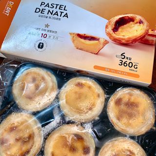 디앙뜨 포르투갈 에그타르트 오리지널 맛+패션후르츠 맛 중 택1 — 5점을 준 리뷰어가 2021년 8월 올린 사용 사진