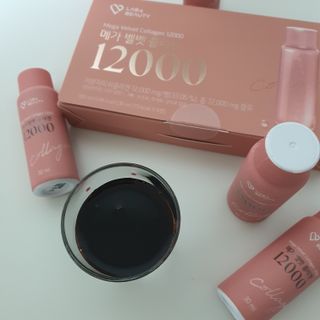 랩앤뷰티 메가 벨벳 콜라겐 12000 — 5점을 준 리뷰어가 2021년 5월 올린 사용 사진