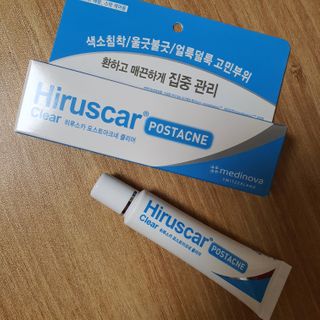 히루스카 포스트아크네 클리어 — 5점을 준 리뷰어가 2021년 1월 올린 사용 사진