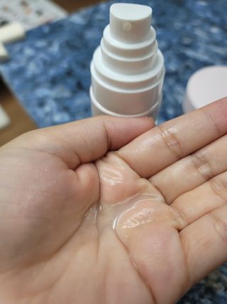 프리마인 바르기만 하면 철벽 스킨케어+24시간 마스크팩 효과. 셀라브 리제너레이팅 시스템 부스터+크림 세트 — 5점을 준 리뷰어가 2023년 6월 올린 사용 사진