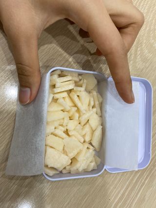[아이스칩스] 무설탕 비건 자일리톨 캔디 7종 2개기준 — 5점을 준 리뷰어가 2021년 6월 올린 사용 사진