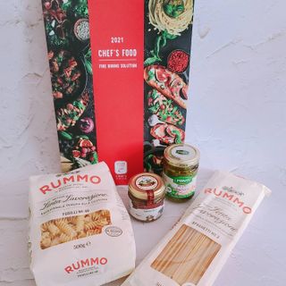 이탈리안 프리미엄 파스타 룸모 Rummo 파스타 2종 + 바질 페스토 + 블랙 트러플 페이스트 — 5점을 준 리뷰어가 2021년 7월 올린 사용 사진