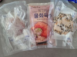 마라도푸드 최강달인 물회 맛집 38년 전통 백년가게 포항 마라도회식당 — 5점을 준 리뷰어가 2023년 5월 올린 사용 사진