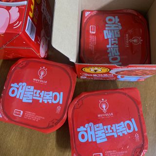 한성기업 무볼레 닭떡볶이+해물떡볶이 2종 세트 — 5점을 준 리뷰어가 2021년 10월 올린 사용 사진