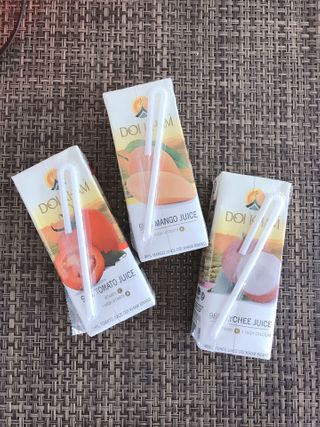 도이캄 착즙 완숙 토마토 200ml 12팩 무설탕 태국왕실 기내식주스 — 5점을 준 리뷰어가 2021년 2월 올린 사용 사진