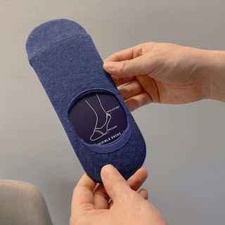 [사이즈가 있는 양말 필로이]남자 덧신 6족 선물 세트_나를 위한 선물or마음을 전하는 선물【 S, M, L, XL】 — 5점을 준 리뷰어가 2022년 6월 올린 사용 사진