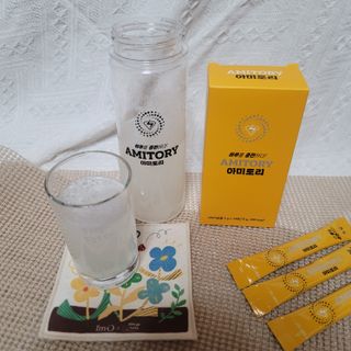 주식회사 씨크릿비에프랩 마시는 아미노산 아미토리 열대과일맛 14포 [1포, 5g / 보틀증정] — 5점을 준 리뷰어가 2022년 12월 올린 사용 사진