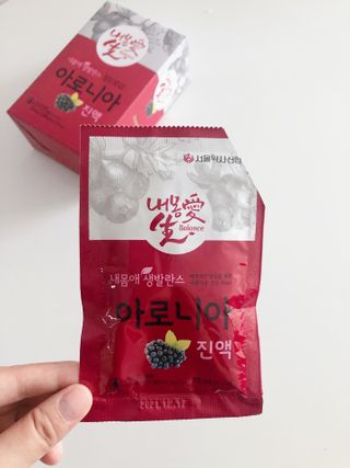 서울약사신협_내몸애생발란스아로니아_70ml x 30포 — 5점을 준 리뷰어가 2021년 6월 올린 사용 사진