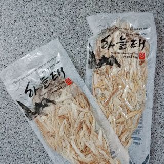 [오늘바스켓] 용대리 손질하늘태 130g — 4.5점을 준 리뷰어가 2021년 5월 올린 사용 사진