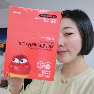 [푸름웰니스] 라바 멀티비타민 구미 36g — 5점을 준 리뷰어가 2021년 12월 올린 사용 사진