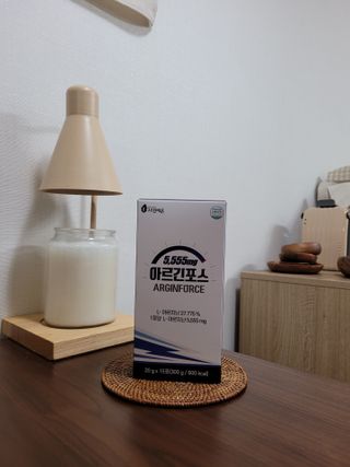 자연에온 아르긴포스 L-아르기닌 5555mg 스틱 15개입 1박스 — 5점을 준 리뷰어가 2021년 4월 올린 사용 사진