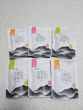 오봉산꽃부각 [만나식품] 오봉산 꽃부각 3가지 맛(오리지널, 새우맛, 매운고추맛) — 5점을 준 리뷰어가 2023년 1월 올린 사용 사진
