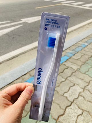주식회사 클린디 [클린디] 고기능성 칫솔 세트_기능모/탄력모/미세모/초극세모 — 5점을 준 리뷰어가 2022년 4월 올린 사용 사진