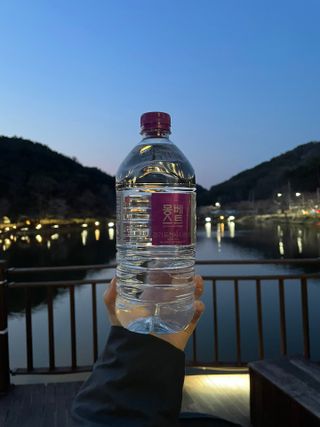 몽베스트 MONTBEST 1L 12입 — 5점을 준 리뷰어가 2022년 4월 올린 사용 사진