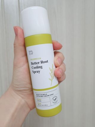 달리프 클로렐라 베러 루트 쿨링 스프레이 100ml — 5점을 준 리뷰어가 2021년 3월 올린 사용 사진