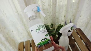 [엠메이데이] 그린티 피톤치드 감쪽같이 500ml + 손소독액 50ml — 5점을 준 리뷰어가 2021년 12월 올린 사용 사진
