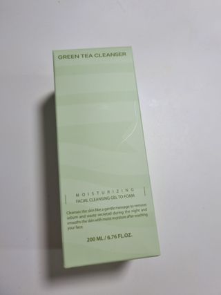 프리마인 메이크업과 들뜨는 각질까지 한방에 깐달걀로! 순하기까지한 셀베이스 그린티클렌저(200ml) — 5점을 준 리뷰어가 2023년 1월 올린 사용 사진