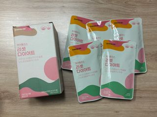 [경남제약헬스케어] 케어플러스 리셋 다이어트 청포도맛 100ml X 5포 (5일분) — 4점을 준 리뷰어가 2023년 5월 올린 사용 사진