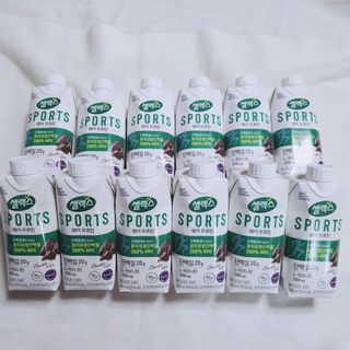 셀렉스스포츠 셀렉스 스포츠 웨이 프로틴 초콜릿 _ 330ml x 12팩 — 5점을 준 리뷰어가 2021년 3월 올린 사용 사진