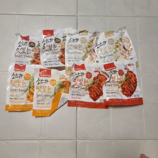 굽네몰 [굽네] 소스가 맛있는 닭가슴살 슬라이스 4종 — 5점을 준 리뷰어가 2021년 4월 올린 사용 사진