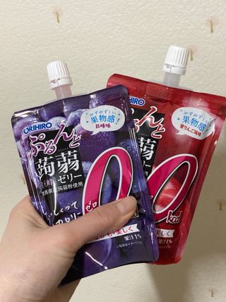 ORIHIRO 오리히로 곤약젤리 제로칼로리 130g 4종 4팩(맛별로 1팩씩) — 4.5점을 준 리뷰어가 2023년 3월 올린 사용 사진