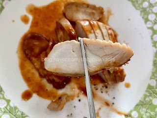 한끼통살 슬라이스 닭가슴살 — 5점을 준 리뷰어가 2023년 2월 올린 사용 사진