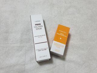체르엠 비타민 브라이트닝 에센스 + 콜라겐앰플 세트 — 5점을 준 리뷰어가 2021년 12월 올린 사용 사진