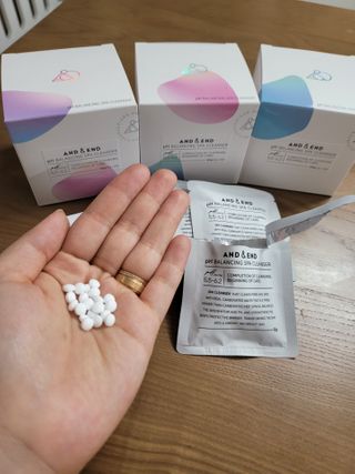 앤앤드 앤드앤엔드 pH 밸런싱 스파클렌저 — 4점을 준 리뷰어가 2021년 2월 올린 사용 사진