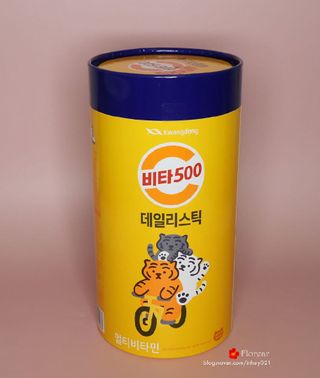 광동생활건강 프리 [광동] VB와 VC를 함유한 멀티 비타민 비타 500 데일리 스틱 180포 — 5점을 준 리뷰어가 2025년 5월 올린 사용 사진