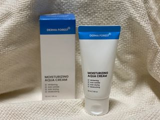 더마포레스트 모이스처라이징 아쿠아크림 / 수분크림 히알루론산 펩타이드 보습 미백 주름개선 — 5점을 준 리뷰어가 2021년 7월 올린 사용 사진