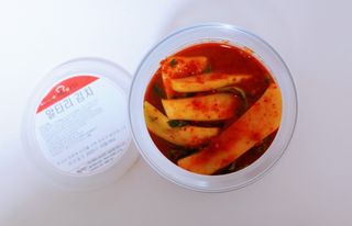 셰프애찬 알타리김치 총각김치 1kg — 5점을 준 리뷰어가 2022년 10월 올린 사용 사진