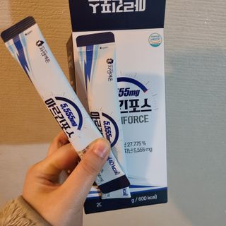 자연에온 아르긴포스 L-아르기닌 5555mg 스틱 15개입 1박스 — 5점을 준 리뷰어가 2021년 5월 올린 사용 사진
