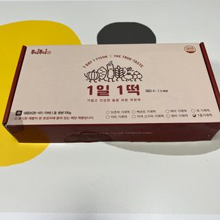 푸디푸디 1일1떡  가래떡 낱개포장 아침식사 식사대용 7종 세트 혼합 (14개입) — 5점을 준 리뷰어가 2022년 6월 올린 사용 사진