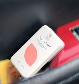 [의약외품] 메디펜스 클린 핸드 미스트 2종 — 5점을 준 리뷰어가 2021년 6월 올린 사용 사진