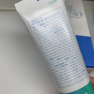 [심폐소생소] 무불소 임산부 천연 치약 — 5점을 준 리뷰어가 2021년 11월 올린 사용 사진