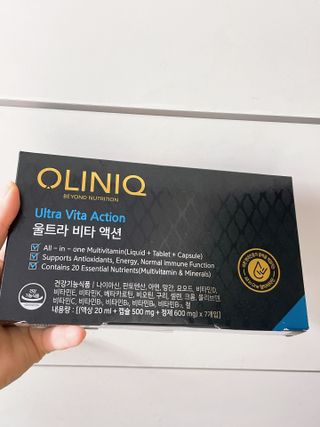 올리닉 울트라비타액션 — 5점을 준 리뷰어가 2021년 12월 올린 사용 사진